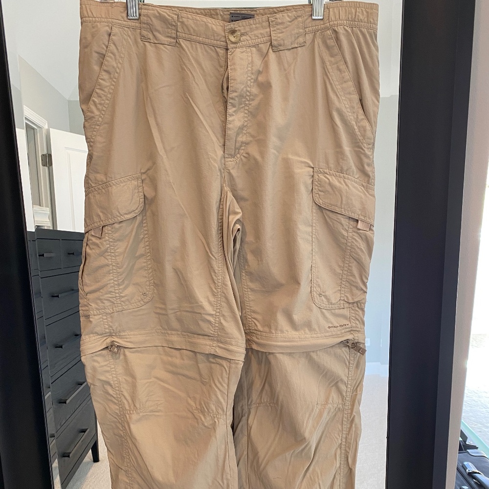 Men's zip off hiking pant